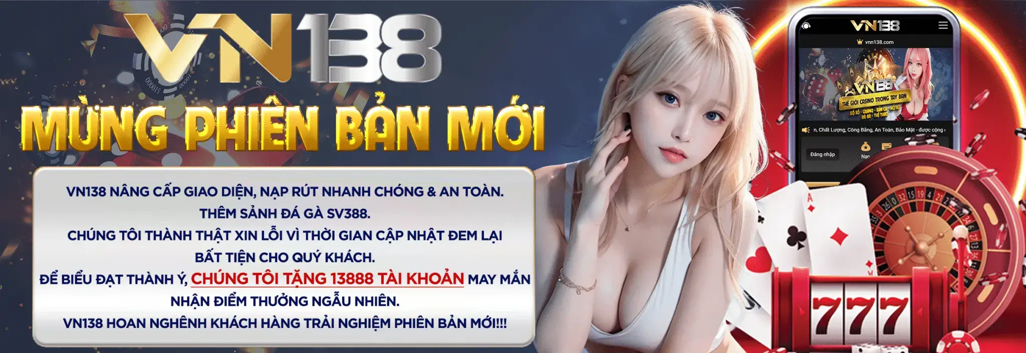 vn138 cập nhật phiên bản mới nhất